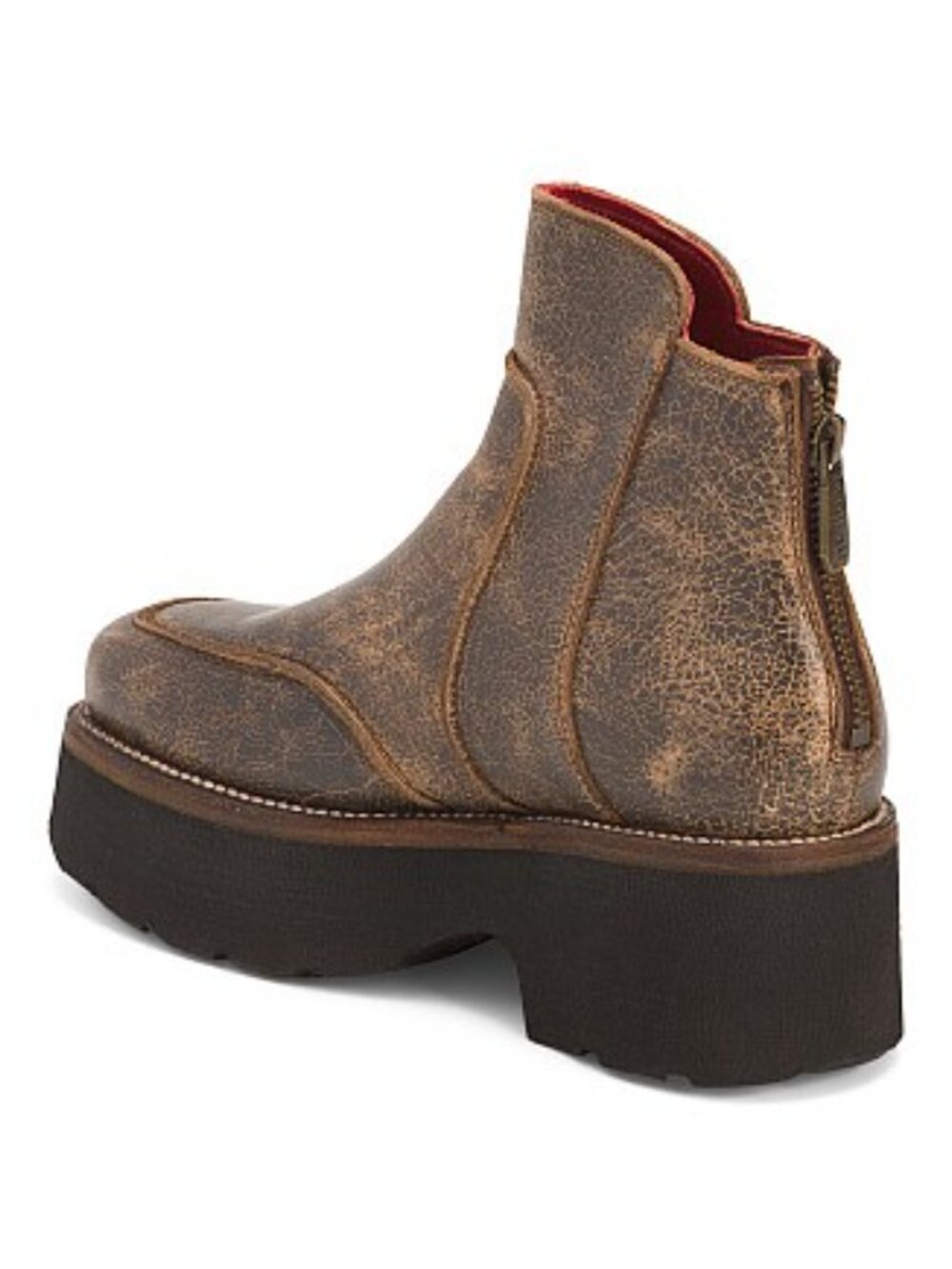 BED/STU Infamy Booties -Teak Lux- - Picture 3 of 4